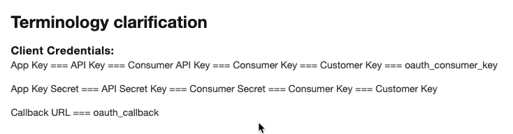 Twitter's OAuth documentation